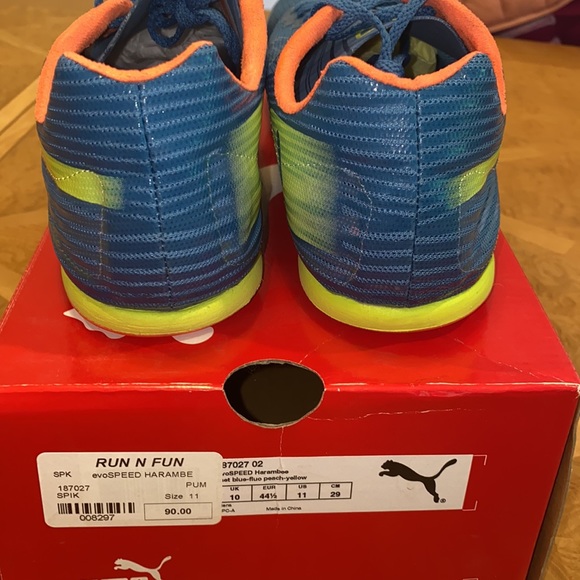 NEW!! Puma evoSpeed Harambee mens track & field spike shoes Size 11 - Picture 6 of 8